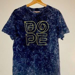 DOPE T-Shirt Acid Washed Gray Medium